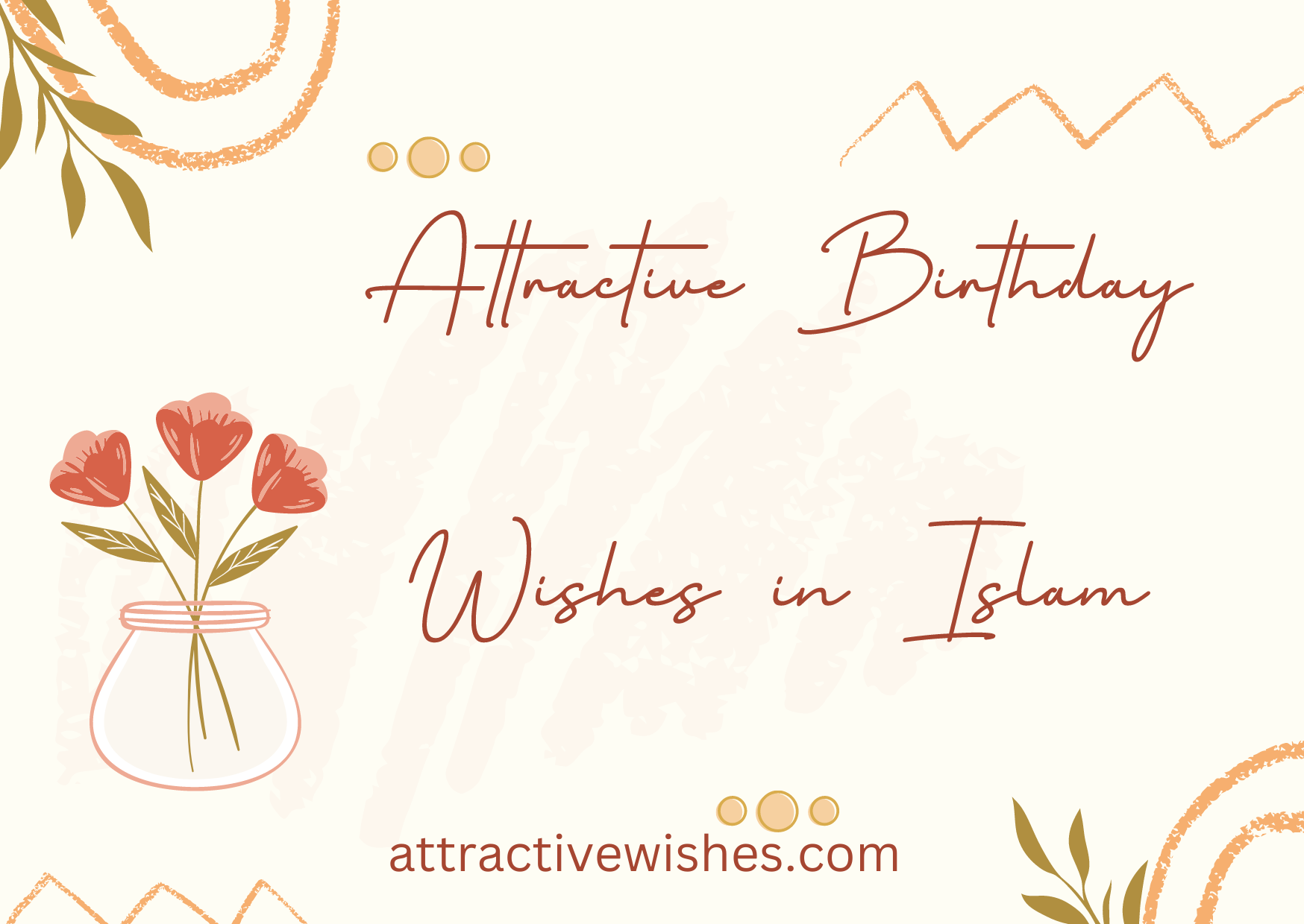 Attractive Birthday Wishes in Islam