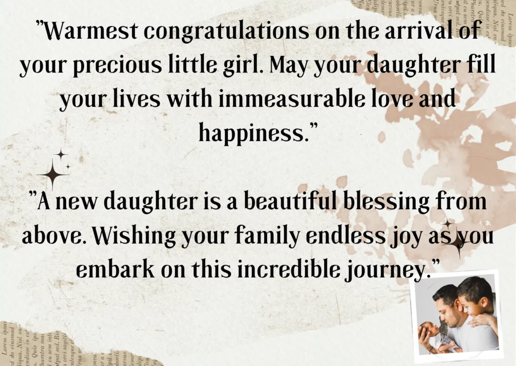 Birthday Wishes for a New Born Daughter