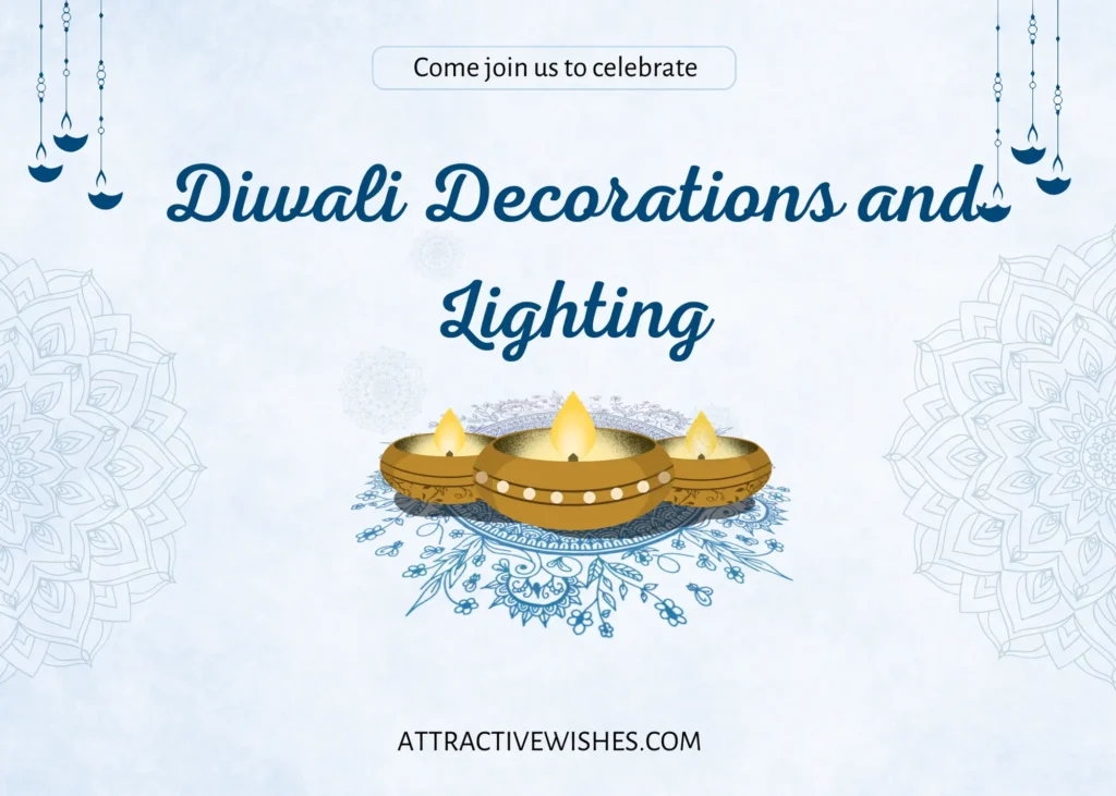 Diwali Decorations and Lighting