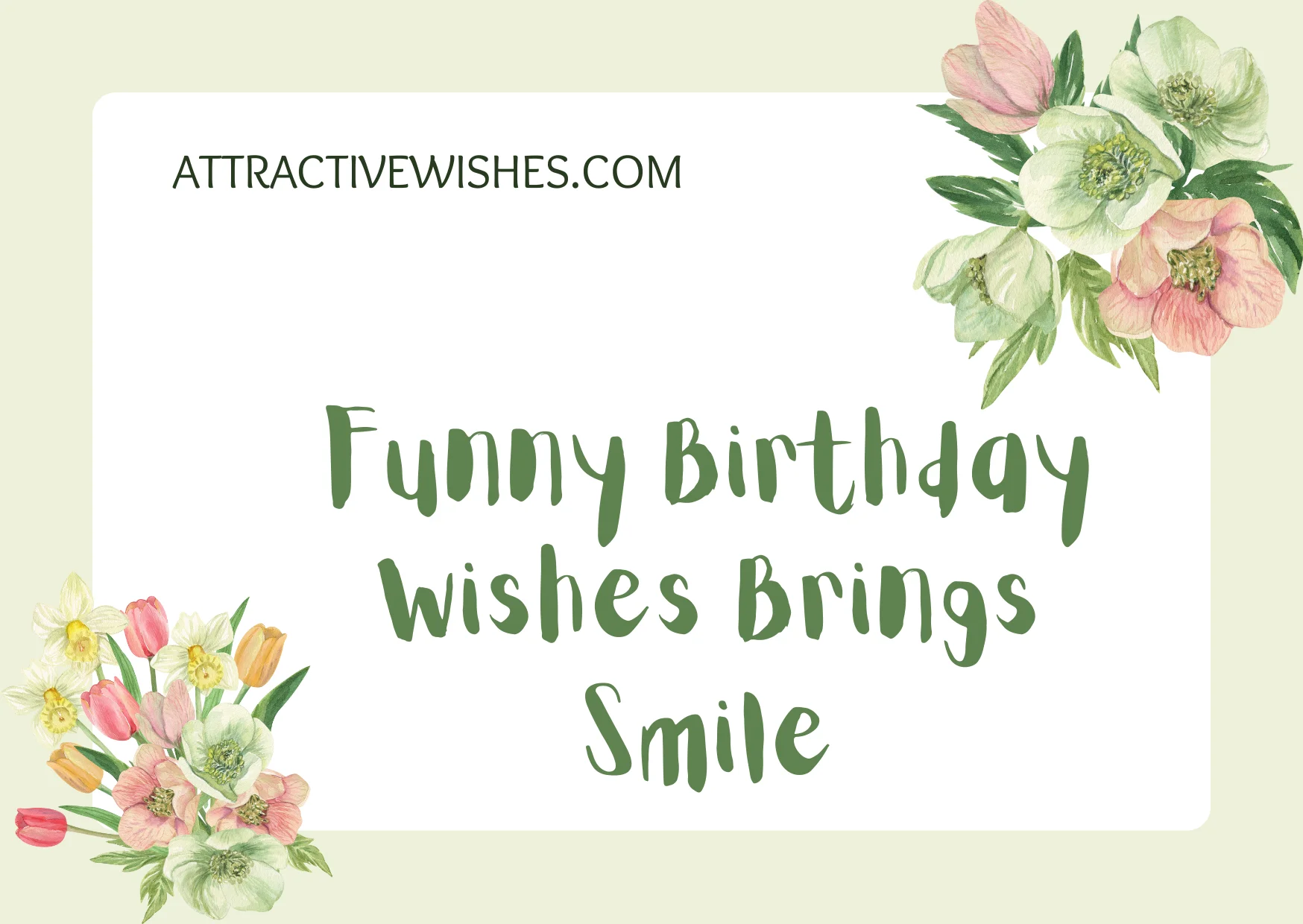 Funny Birthday Wishes Brings Smile