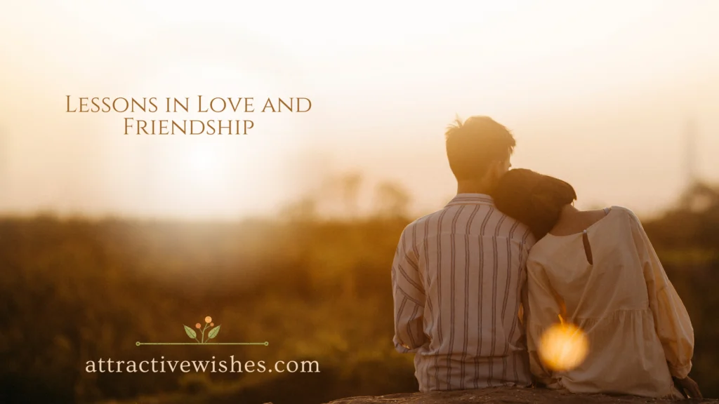 Lessons in Love and Friendship