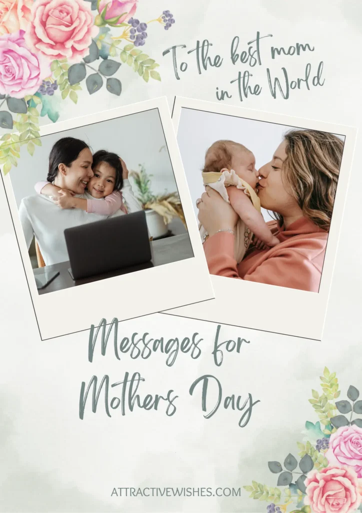 Messages for Mothers Day
