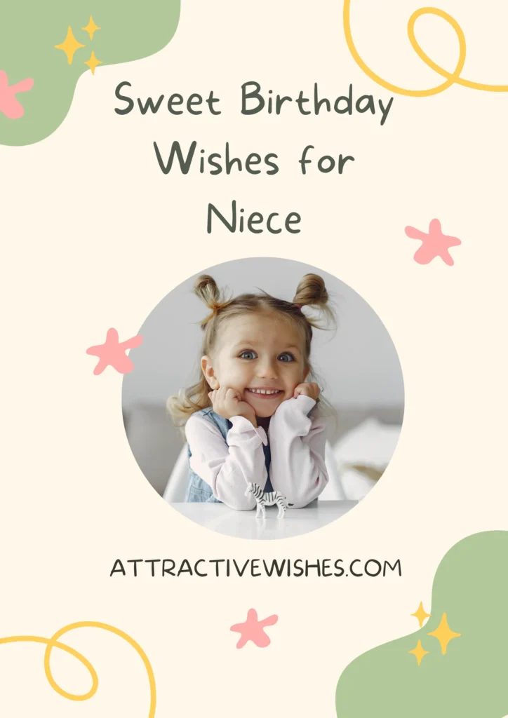 Sweet Birthday Wishes for Niece