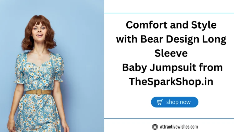 TheSparkShop.in Product Bear Design Long Sleeve Baby Jumpsuit